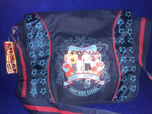 Disney High School Musical Messenger Bag Large Book Bag 14"x12"x4" New With Tags - Picture 1 of 7