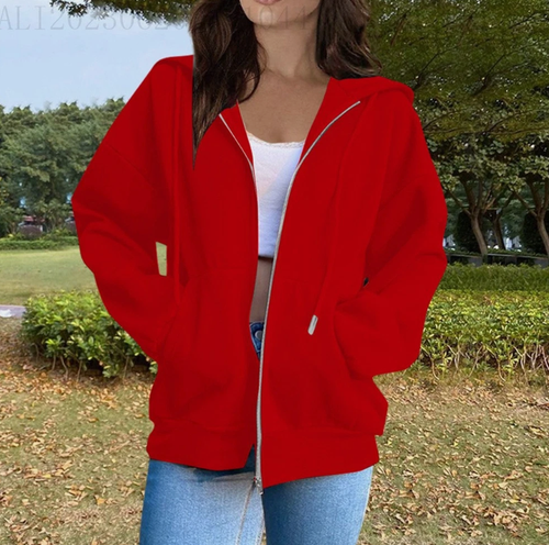 Damen Kapuzenpullover Sweatjacke Pullover Herren Hoodie Sweatshirt Coat Top - Bild 25 von 28