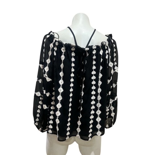 Camicetta donna multicolore Vince Camuto manica 3/4 taglia M casual - Foto 7 di 11