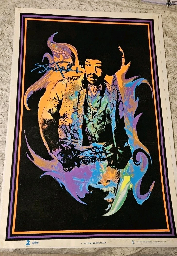 velvet blacklight poster products for sale | eBay