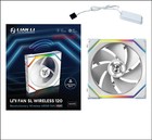 LIAN LI 12RSL1W1W WHITE UNI FAN SL Wireless 120 Reverse Blade PC Case Fan
