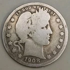 1908-S 25C Barber Quarter