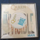 Queen - The Invisible Man - Parlophone clear vinyl P/C 45