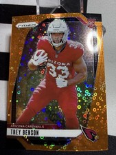 2024 Panini NFL  Prizm RC Trey Benson Orange Disco Arizona Cardinals Football
