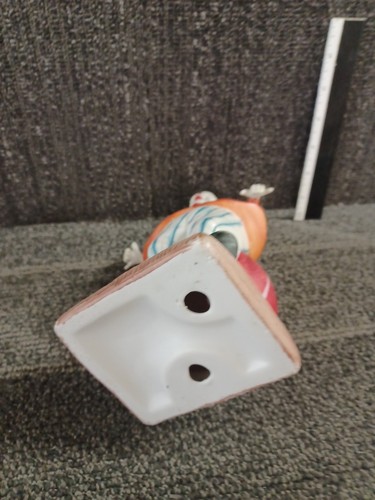 Vintage 9 Zoll große Clown Figur  - Bild 3 von 3