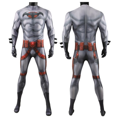 Flashpoint Batman Juegos con disfraces Mono Capa Body Adulto Niños Disfraz Halloween - Imagen 5 de 18