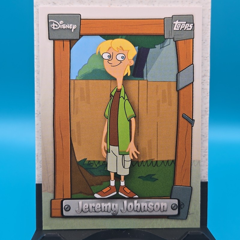 2026 Topps Neon Jeremy Johnson P&F -9 disney Pixar Card