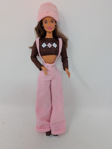 Mattel Barbie Theresa Perfect Pink Overalls Doll