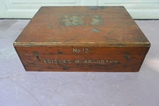 Vintage No 12 Thomas Edison Mimeograph Wooden Box A B Dick Co.