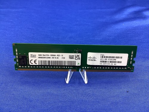UCS-MR-X16G1RW CISCO 16GB(1X16GB) 1RX4 PC4- 3200A MEMORY 15-107239-01 - Picture 2 of 8