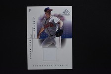 Greg Maddux 2001 SP Game Used Edition Authentic Fabric Jersey Relic Memorabilia