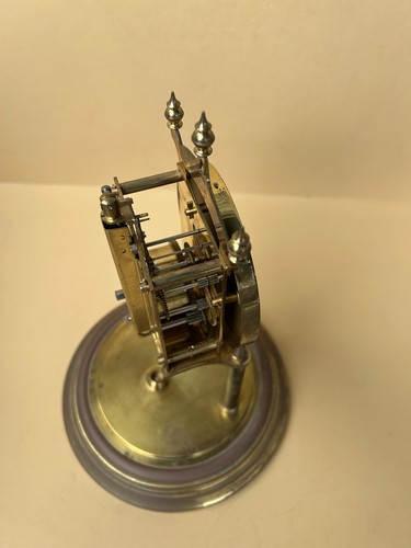 Kieninger & Obergfell KUNDO Vintage German Winding Dome Clock As Is - Bild 8 von 10