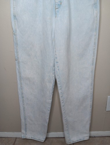 Vintage 80er 90er Guess Herren große Latzhose Denim Tapered Georges Marciano USA - Bild 9 von 17