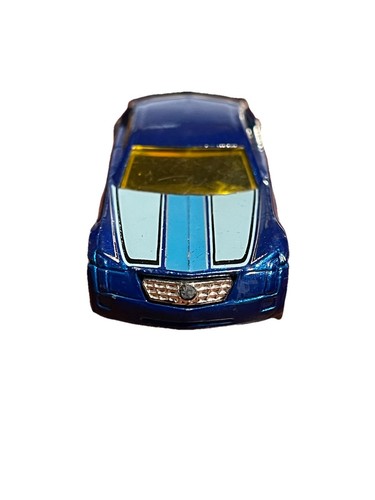 Coche diecast azul Cadillac V-16 2003 Hot Wheels - Imagen 2 de 6