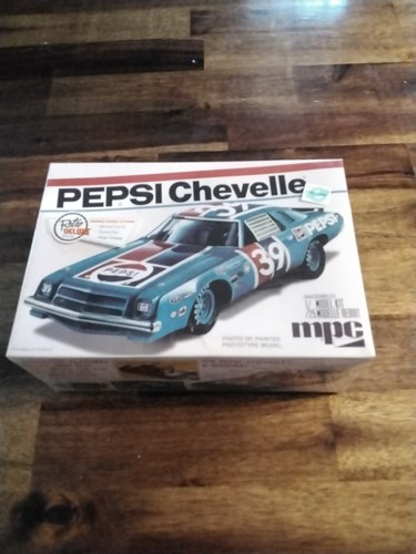 Model Car 1/25 Scale New Sealed Pepsi Chevelle.