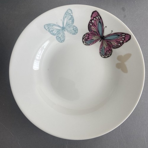 4x Sabichi Butterfly bowl Mariposa White Black Pink Blue - Picture 5 of 15