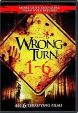 Wrong Turn 1 - 6 Complete Collection DVD (Wrong Turn 1 / 2: Dead End / 3: Le...