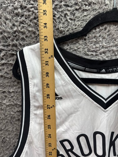 NWT Adidas Brooklyn Nets Isaiah Whitehead #15 NBA Jersey White Mens Size L - Picture 8 of 10