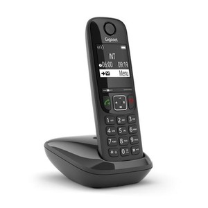 27020 Gigaset As690 Telefono Analagico DECT con Vivavoce Black