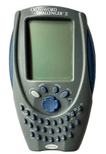2001 RADICA CROSSWORD CHALLENGER II - ELECTRONIC HAND-HELD CROSSWORD GAME WORKS