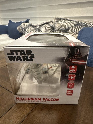 New Disney Star Wars Millennium Falcon Motion Sensing Drone Quadcopter In Hand - Picture 3 of 6