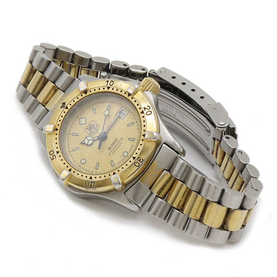 Used] TAG Heuer Professional 2000 Series Date Gold Dial SS