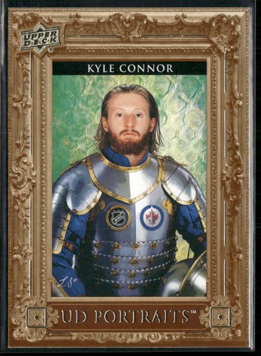 2023-24 Upper Deck Kyle Connor UD Portraits Hockey Card #P-13 Winnipeg Jets - Picture 1 of 2