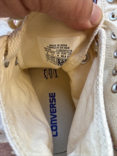 Converse All Star Chuck Taylor Barely Used M9, W11 - Picture 6 of 9