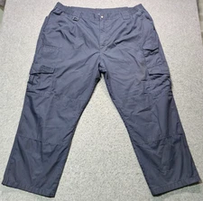 Propper navy blue cargo tactical work pants men size 48W x 37L ( with marks)