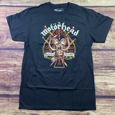 Motorhead Born to Lose Live to Win Band Tee Medium T-Shirt  Licensed Rock Metal