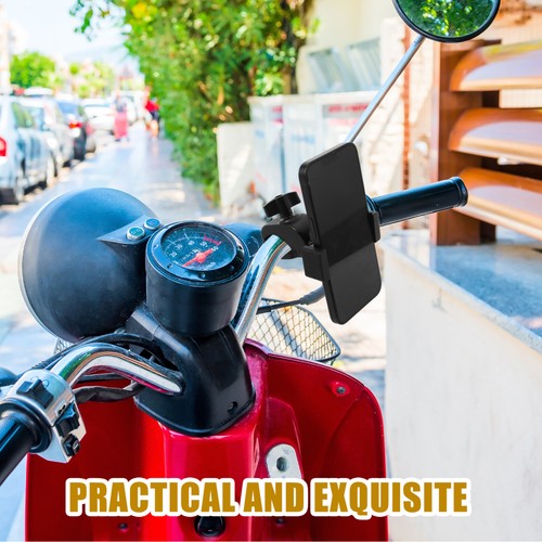 Motorcycle Phone Mount Rotation Handlebar Cellphone Holder For Bike Scooter - Bild 8 von 12