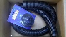 4 FEET OF 2" RIGGING HOSE 1262000B PLUS FLANGE RF1DP OUTBOARD BLACK MOTOR PARTS