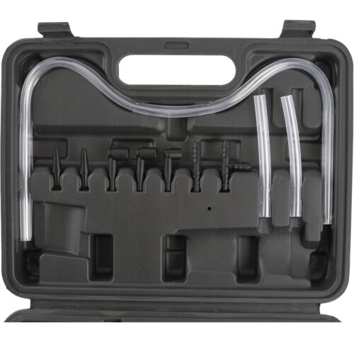TECPO BREMSENENTLÜFTER VAKUUMPUMPE UNTERDRUCKPUMPE + BREMSFLÜSSIGKEIT DOT-4 1L - Bild 4 von 6