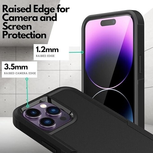 Hülle für iPhone 14 Pro Max Premium Perfect Grip Case und 2 Displayschutzfolien - Bild 2 von 15