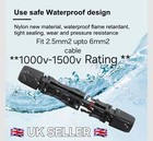 Compatible MC4 Connectors for Solar Panels  - Waterproof Male & Female