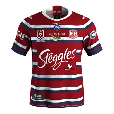 2020 NRL - Sydney Roosters - ANZAC Jersey - Adult - Medium ...