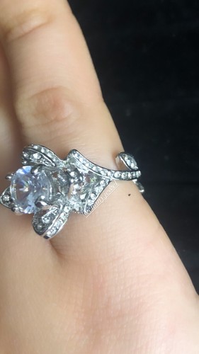 925 Sterling Silver , Anelli , Zirconi - Foto 2 di 4