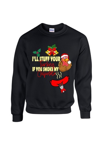 Weihnachts Pullover 2024 Stuff Ihr Türkei Rauch My Chipolata Spaß Weihnachten - Bild 14 von 16