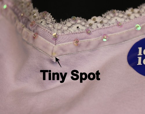 NEW Y2K Limited Too Lavender Tank Top Cami Shirt 12 V-Neck Sequins Ribbon Lace - Picture 5 of 7
