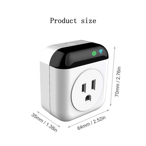 Programmierbarer Smart WiFi Thermostat Stecker Steckdose APP / Sprachsteuerung - Bild 7 von 14