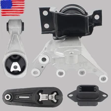 4pc Motor Mount Kit Set for 13-19 Nissan Sentra 1.8L Engine - Auto Transmission
