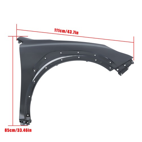 57120AN06A9P Fender For Subaru Outback 2022-2024 Front RH Passenger Side Steel - Picture 2 of 11