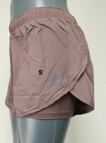 New Balance Women’s 2-in-1 Running Shorts w/ Built-In Brief – 1110 - Picture 15 of 21