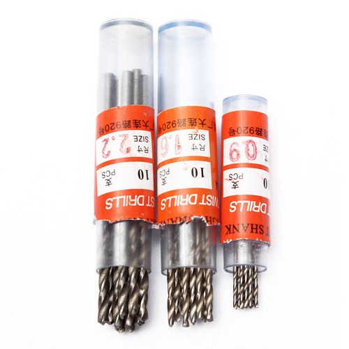 60x Micro HSS Straight Shank Twist Drill Bit Electrical Drilling Tool 0.5-1.2mm - Picture 3 of 7