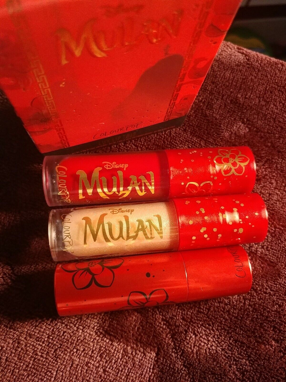 Rare! Colourpop x Mulan Palette & Blush Set & Lip Bundle Popularne NOWOŚĆ