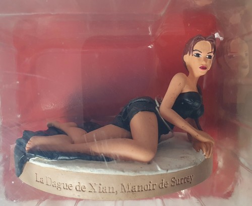 Lara Croft Figure Tomb Raider Manoir de Surrey Atlas sexy Black dress 24 Manor - Picture 2 of 9