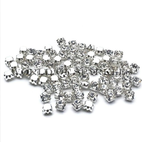 Crystal sew on Studs Diamond Rhinestone AAA Clothing Art Crafts (75, SS38-8mm) - Bild 2 von 2