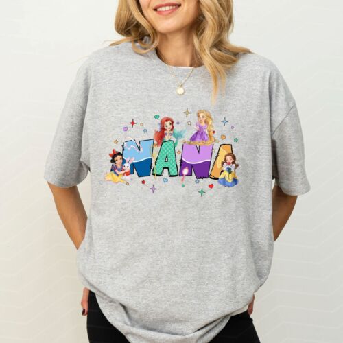 Disney Princess Mama Shirt, Little Mermaid T-Shirt, Mother's Day Shirt - Picture 15 of 15