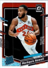 Markquis Nowell 2023-24 Donruss Optic #236 Toronto Raptors Rated Rookie