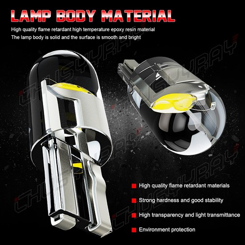Luces LED de estacionamiento/bombillas laterales 6000 k para Ford Focus MK3 2011-2018 T10 - Imagen 8 de 18